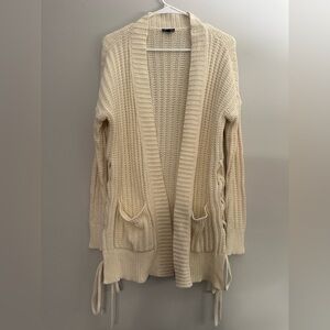 Express Cardigan with Side Tie details